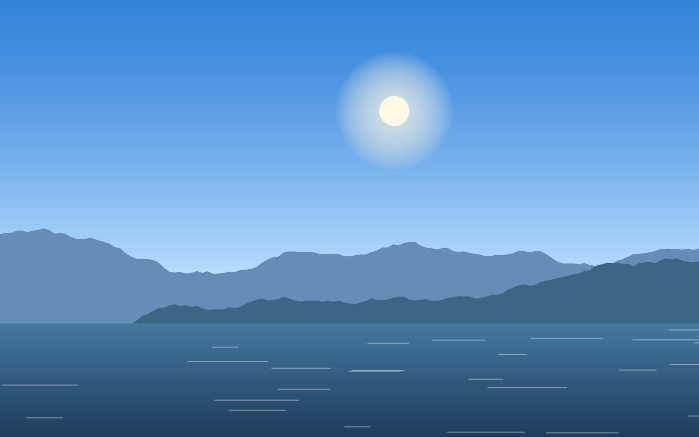 Landschaftsillustration