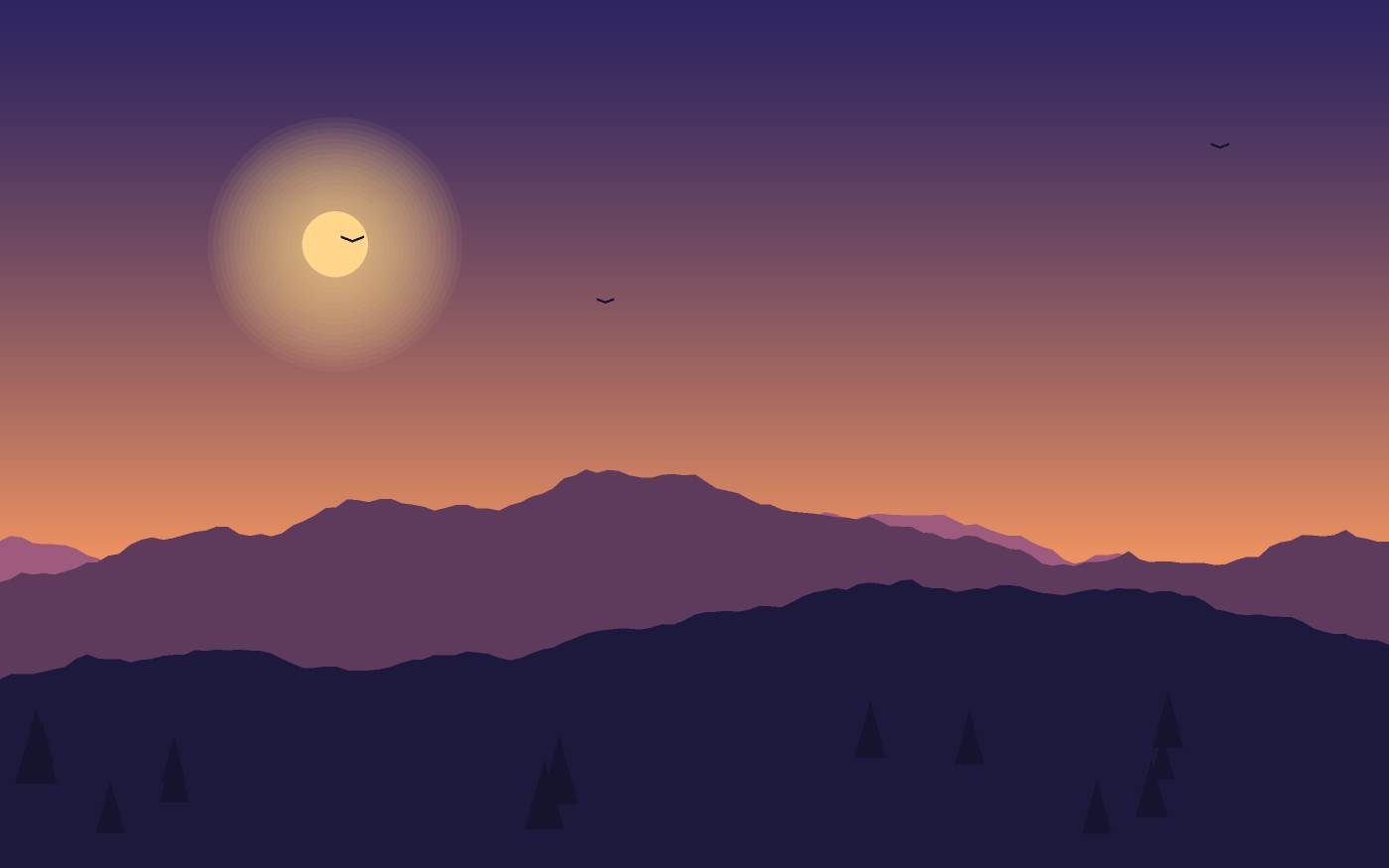 Landschaftsillustration