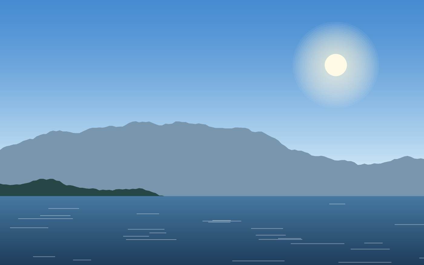 Ilustrace krajiny