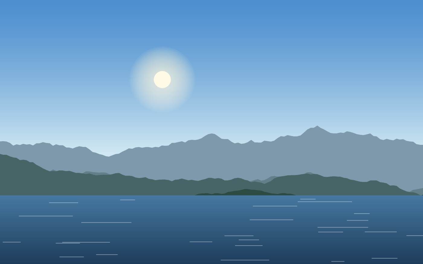 Ilustrace krajiny