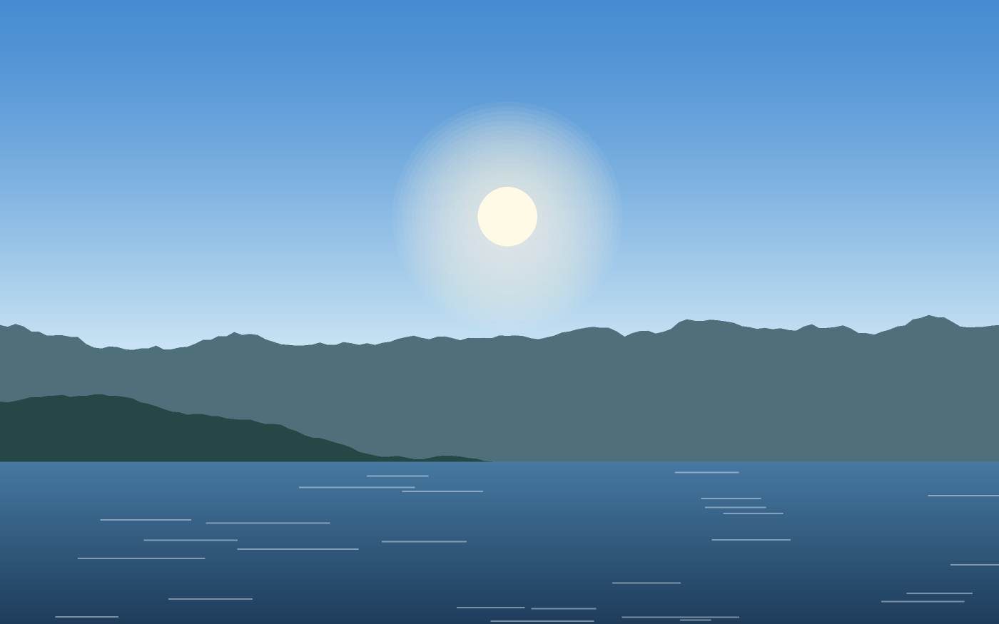 Ilustrace krajiny