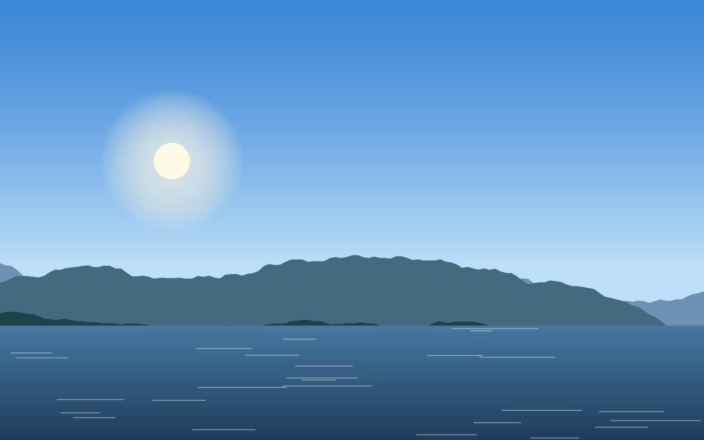 Landschaftsillustration