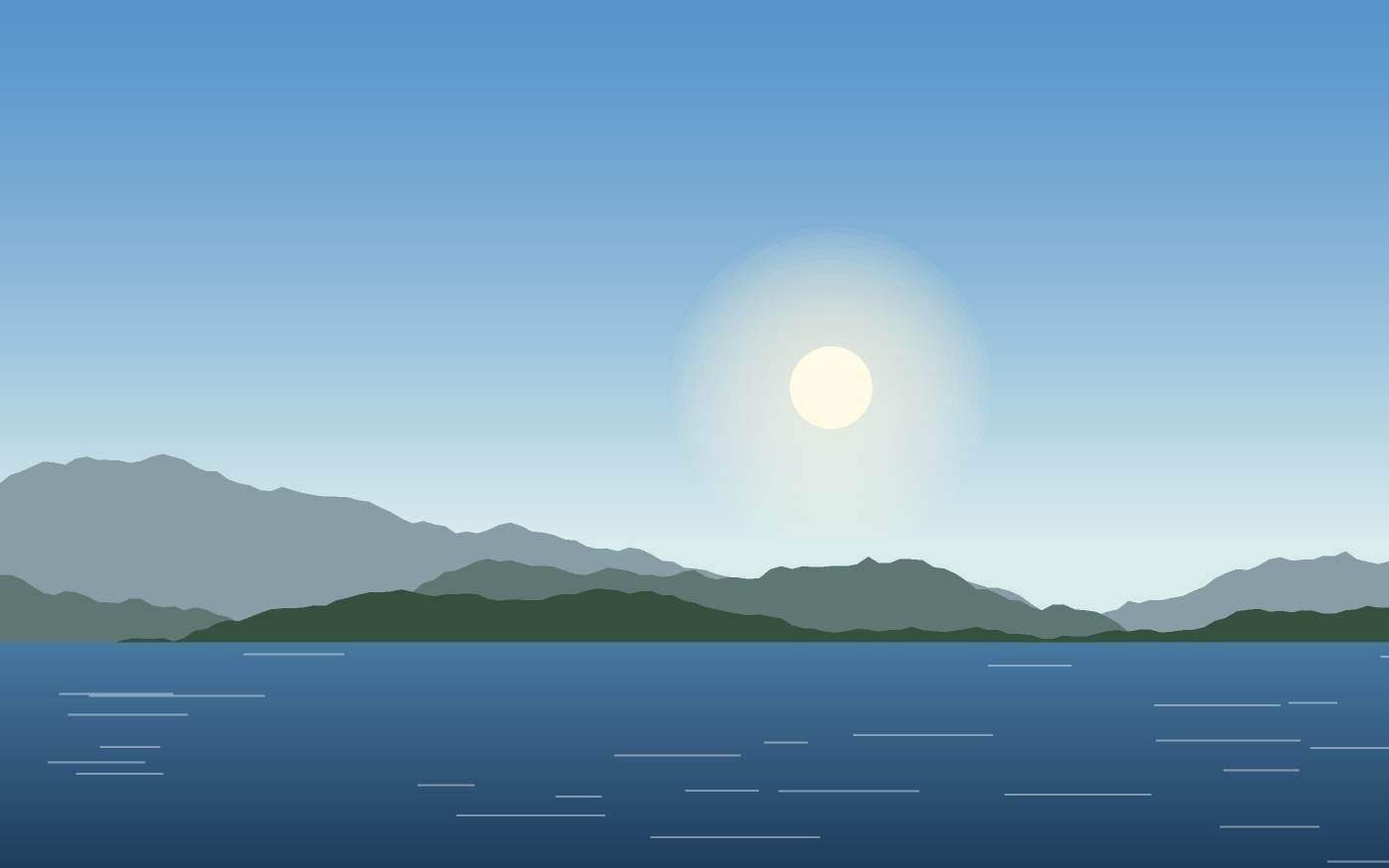 Landschaftsillustration
