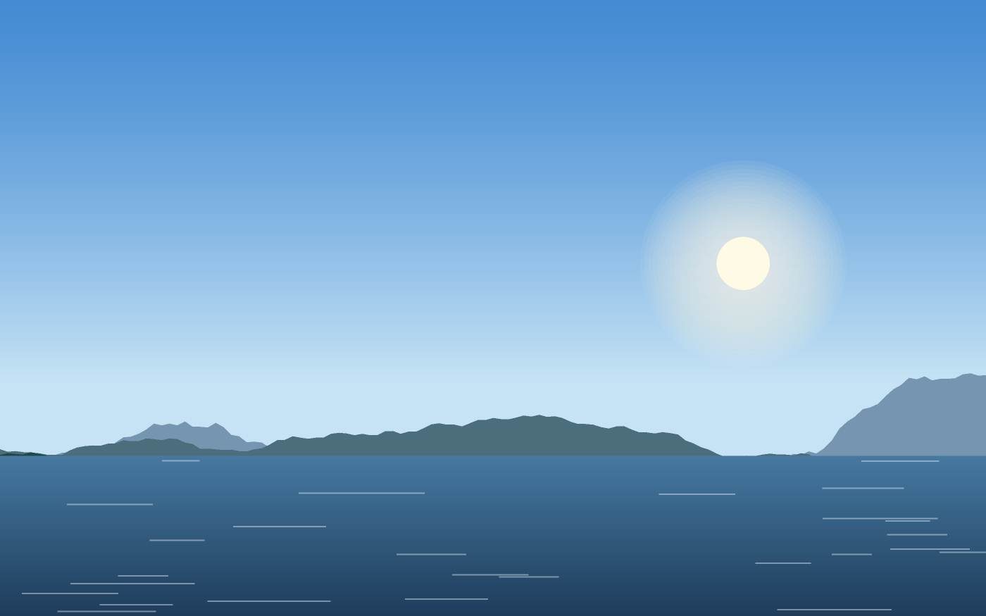 Landschaftsillustration