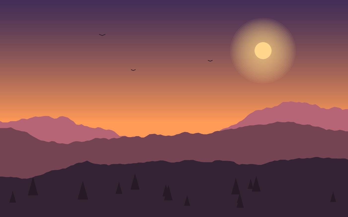 Landskabsillustration