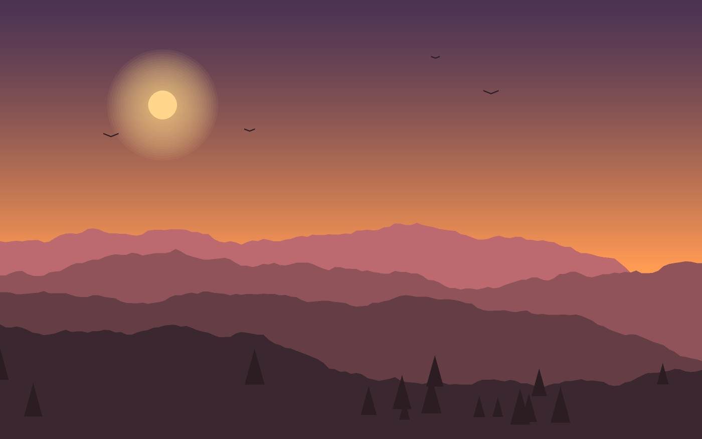 Illustration de paysage