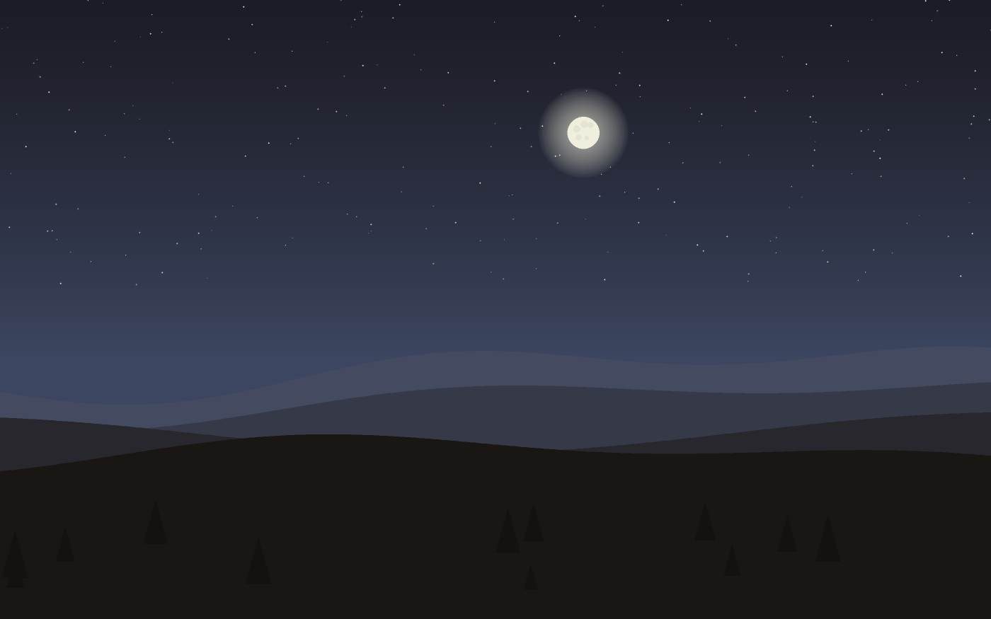 Illustrazione di un paesaggio