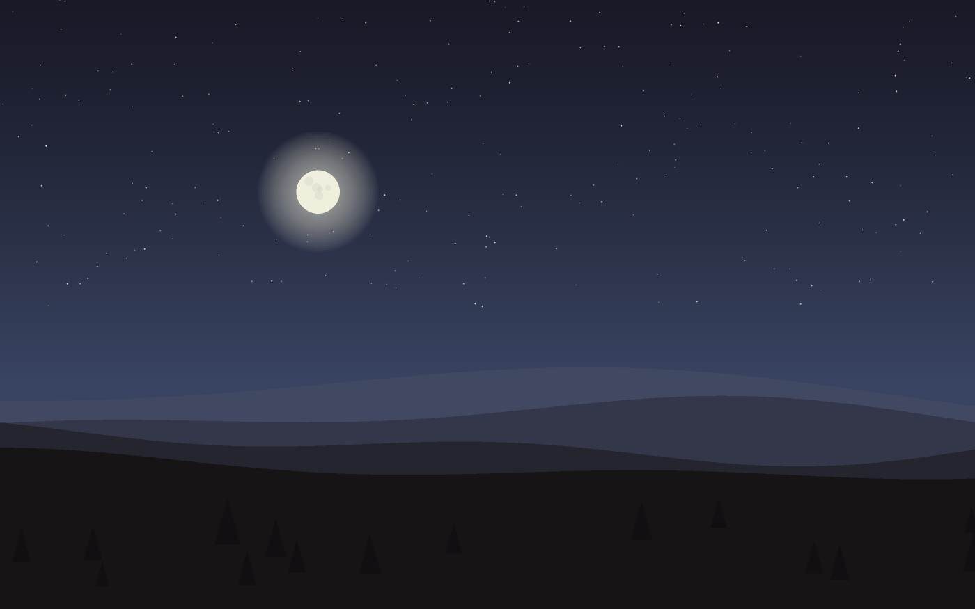 Illustrazione di un paesaggio