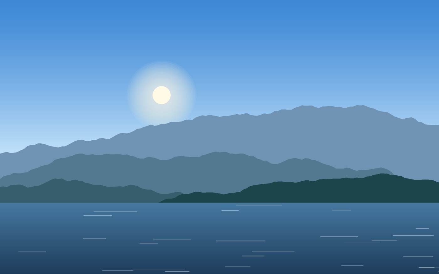Ilustracja krajobrazu