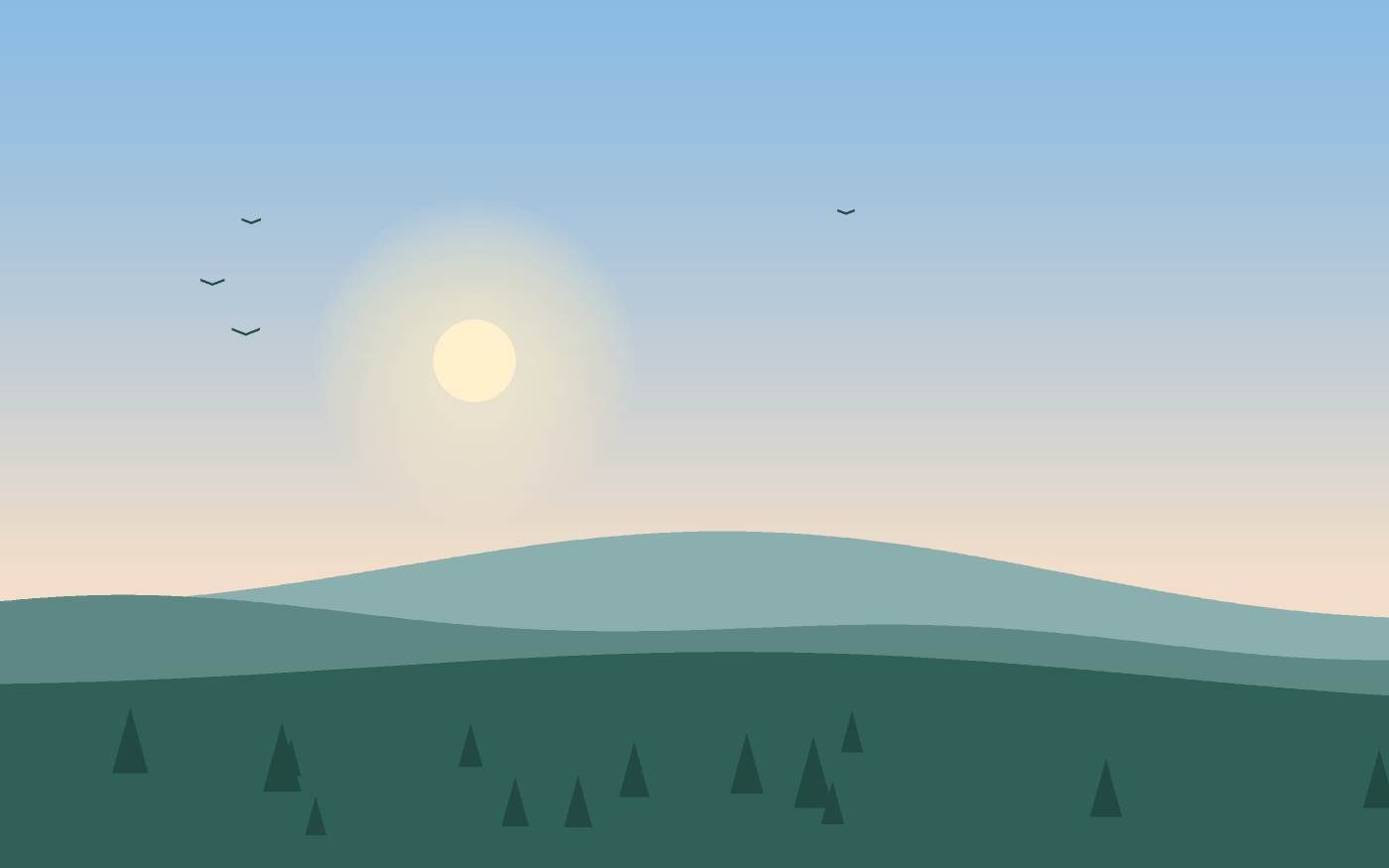 Landskapsillustration