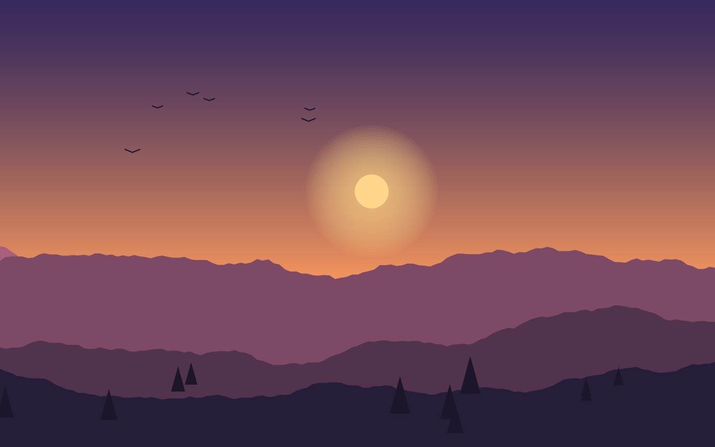 Landscape illustration